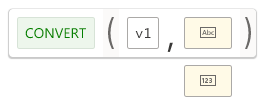 Convert operator