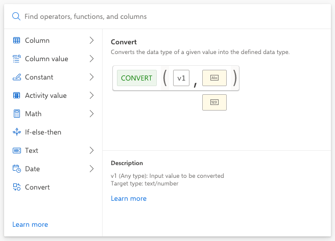 Context menu